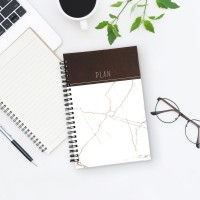 13 x 21 cm Spiral Kapaklı Çizgili Defter – Baskısız